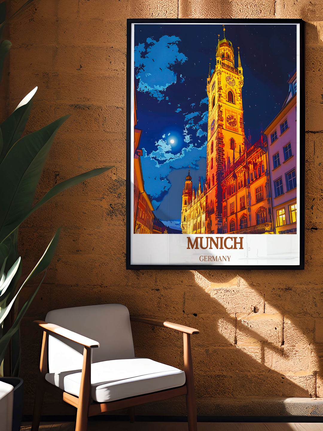 Stunning GERMANY Frauenkirche Dresden print in Munich Poster format perfect for home decor travel lovers and art enthusiasts vibrant colors and intricate details make it a standout piece ideal for gifting on birthdays anniversaries or as Christmas gifts