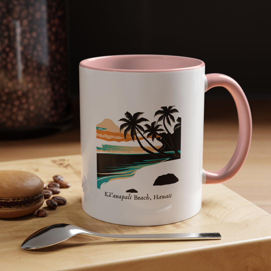 Add Kaanapali’s tropical charm to your daily routine with this ceramic mug. Featuring intricate designs inspired by the beach’s serene vibe, it is dishwasher-safe and perfect for coffee or tea lovers. A thoughtful keepsake for travelers.