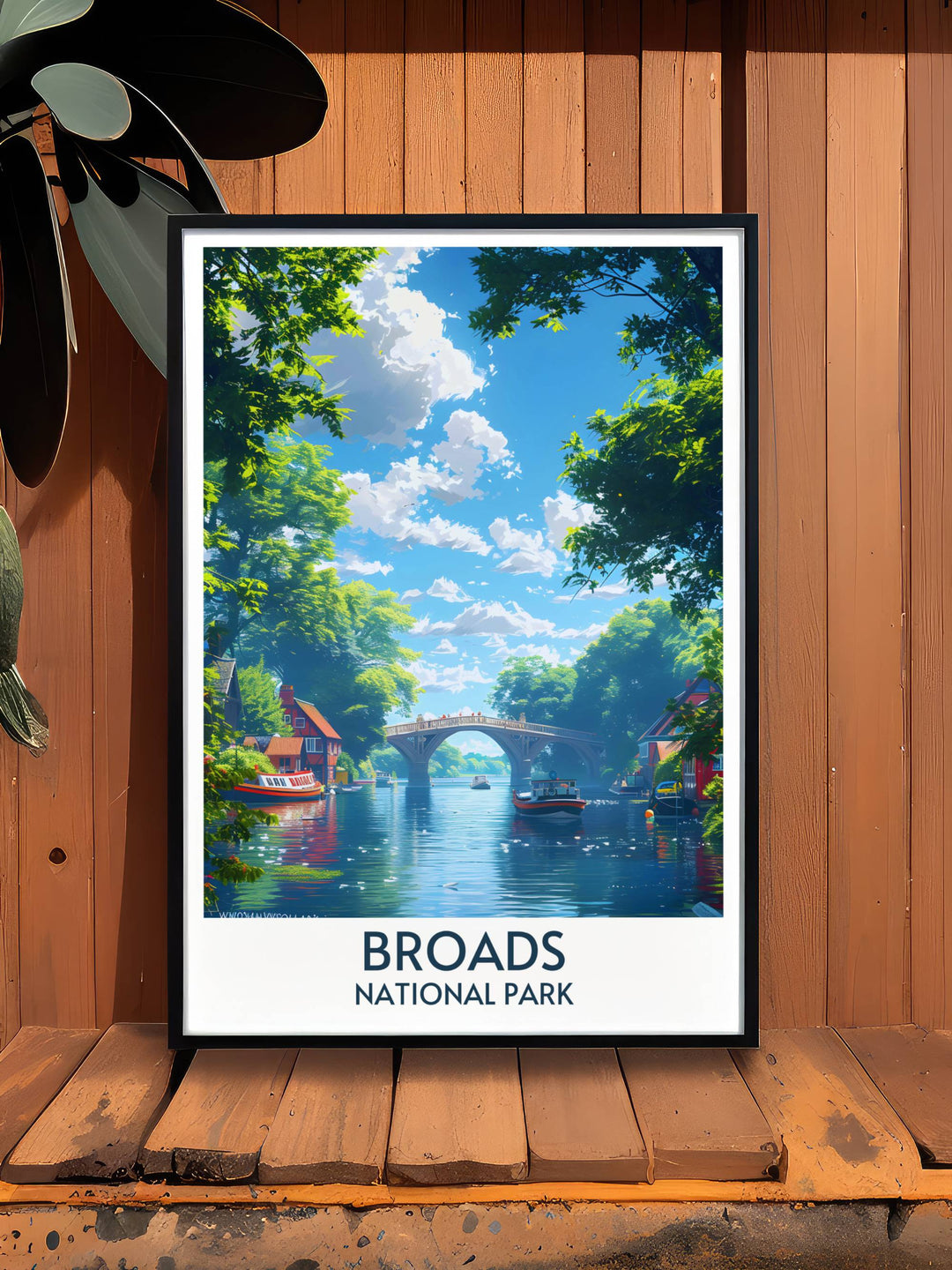 Celebrate the charm of the Norfolk Broads with a Wroxham Bridge Digital Print. Ideal for gifts and home decor, this print features stunning details of the iconic bridge and surrounding natural beauty, perfect for any room.