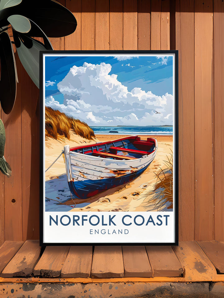 Blakeney Point Stunning Living Room Decor piece featuring serene coastal landscapes ideal for adding a touch of elegance and calm to your home