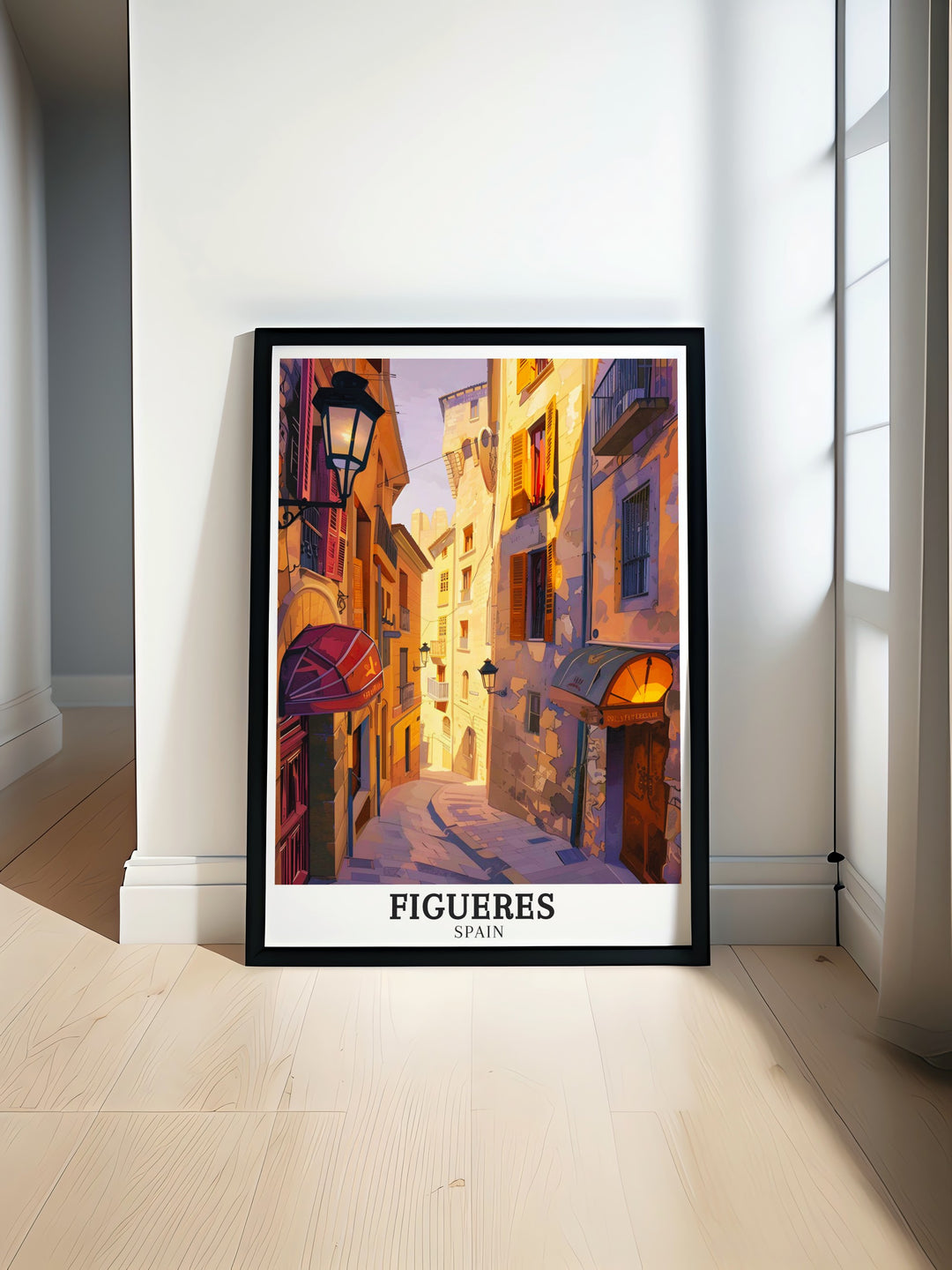 Bring the beauty of Figueres into your home with this stunning travel poster. Featuring intricate details of the towns historic landmarks and cultural heritage, this artwork captures the essence of Catalonias charm. Ideal for art lovers, travelers, or anyone who appreciates the unique blend of history and modernity found in this iconic Spanish town.