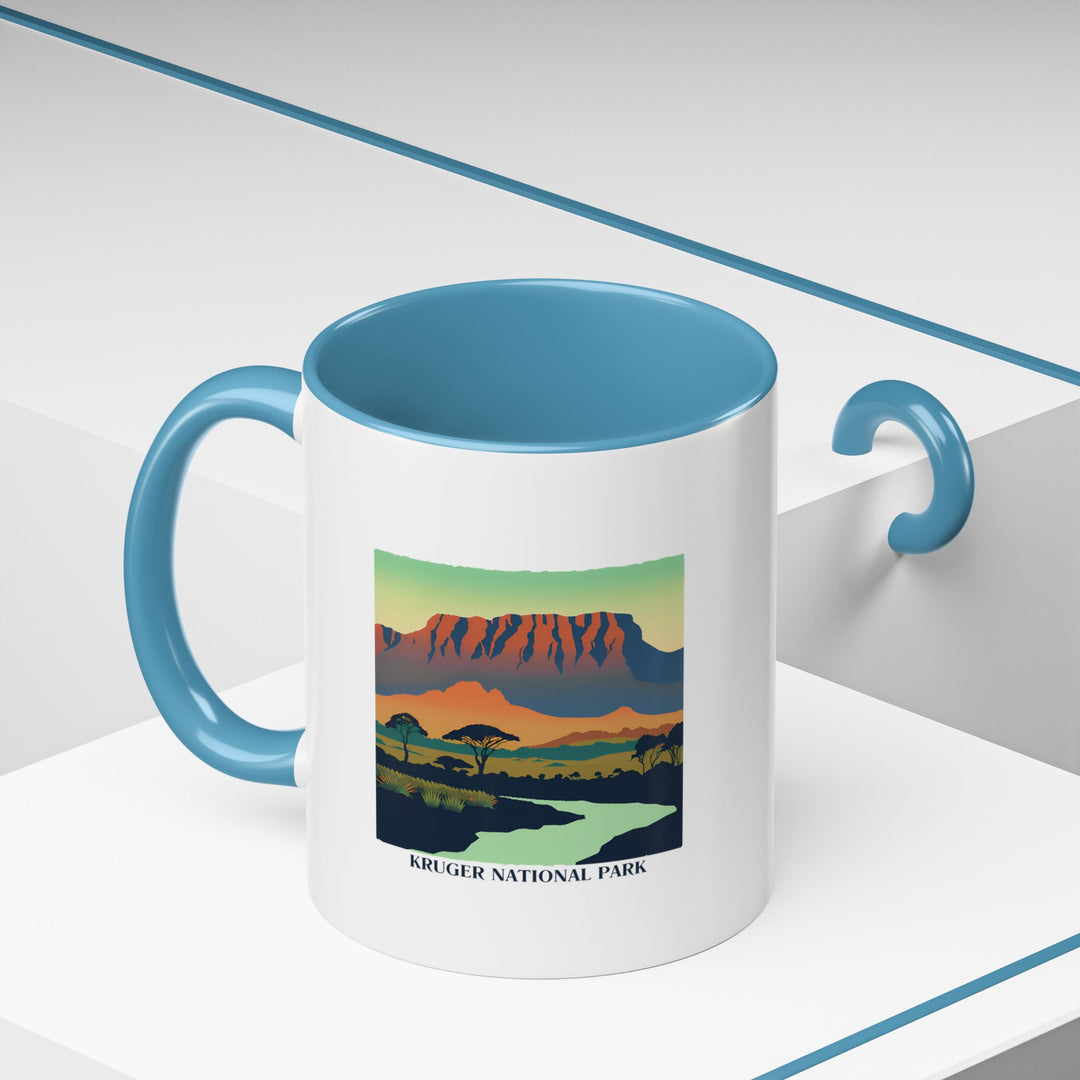 A vibrant Kruger National Park mug that captures the park’s wildlife and landscapes. Ideal for coffee or tea, it features detailed artwork and is microwave and dishwasher safe. A perfect gift for wildlife enthusiasts or anyone who loves African nature.