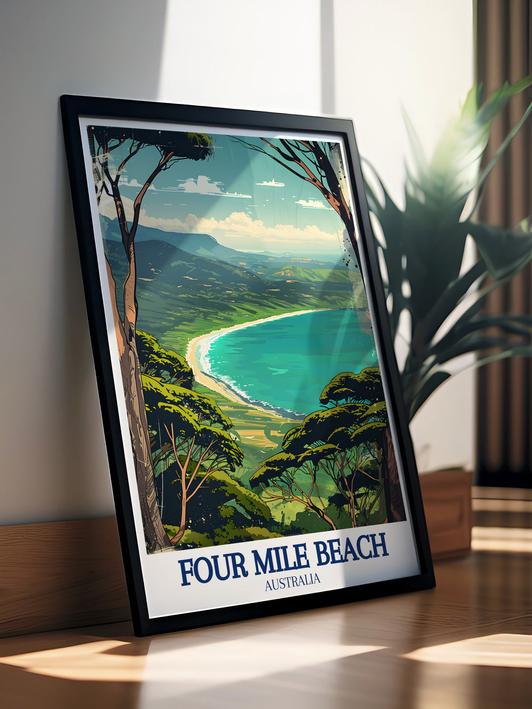 Daintree Rainforest canvas art highlights the lush, ancient greenery of Australias iconic rainforest, offering a window into its unique biodiversity. A stunning print thats perfect for those who appreciate untouched nature and breathtaking landscapes.