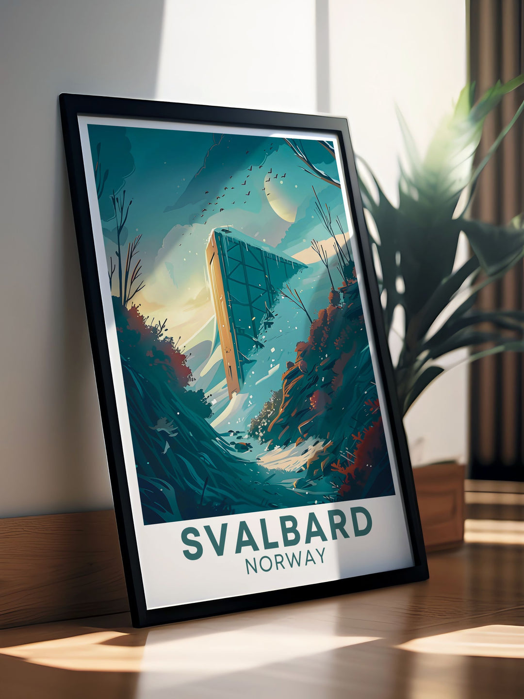 Beautiful Svalbard Global Seed Vault photography highlighting the Vaults unique presence in the Arctic landscape. Perfect for personalized gifts and home decor enthusiasts.