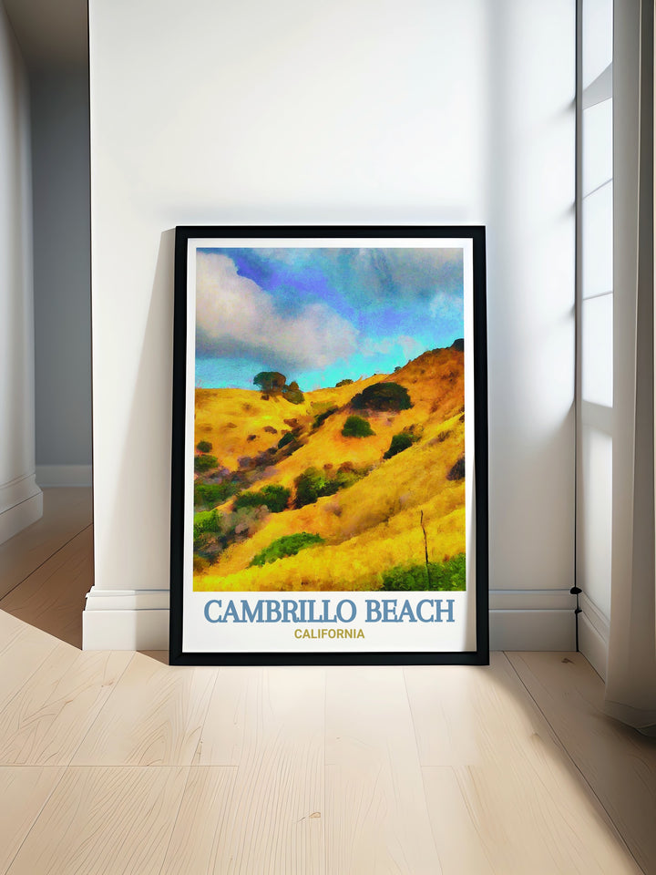 Experience the stunning beauty of Californias coastline with Point Fermin artwork. This print showcases the dramatic cliffs and serene landscapes of Point Fermin making it a perfect addition to any home decor. Ideal for those who appreciate California travel and coastal scenery.