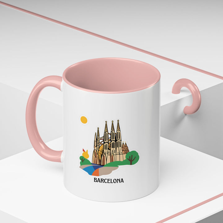 This Barcelona mug captures the vibrant essence of the city with its intricate artwork. Crafted from durable ceramic and dishwasher-safe, it is perfect for daily use and makes a meaningful keepsake for fans of Barcelona’s art and architecture.