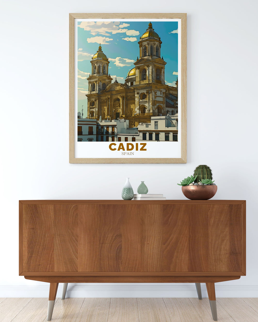 Transform your space with Cadiz Cathedral modern prints. These Spain travel prints capture the majestic architecture of Cadiz Cathedral, offering a stylish addition to any home. Perfect for those who love Spanish culture and history, these prints make an exquisite decor piece.