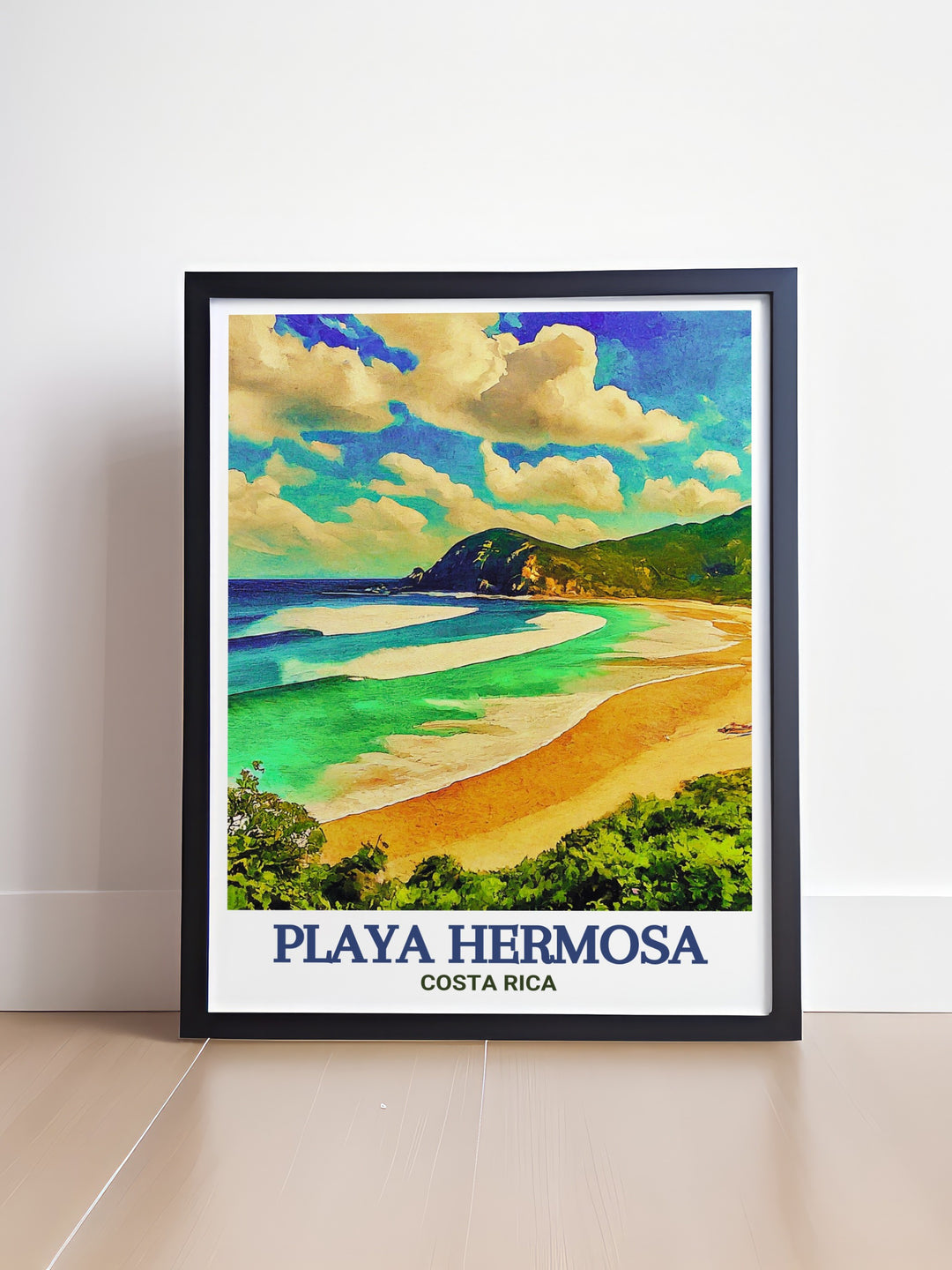 Playa Hermosa Beach Modern prints designed to create a peaceful and relaxing environment in your living space a beautiful piece of Costa Rica Art that brings the soothing atmosphere of the beach into your home