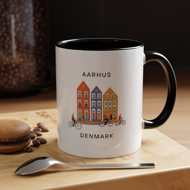 The Danish Mug combines beauty and functionality, with elegant Aarhus inspired artwork that celebrates Denmark. A perfect keepsake, gift, or addition to your drinkware collection, its designed to last and impress.