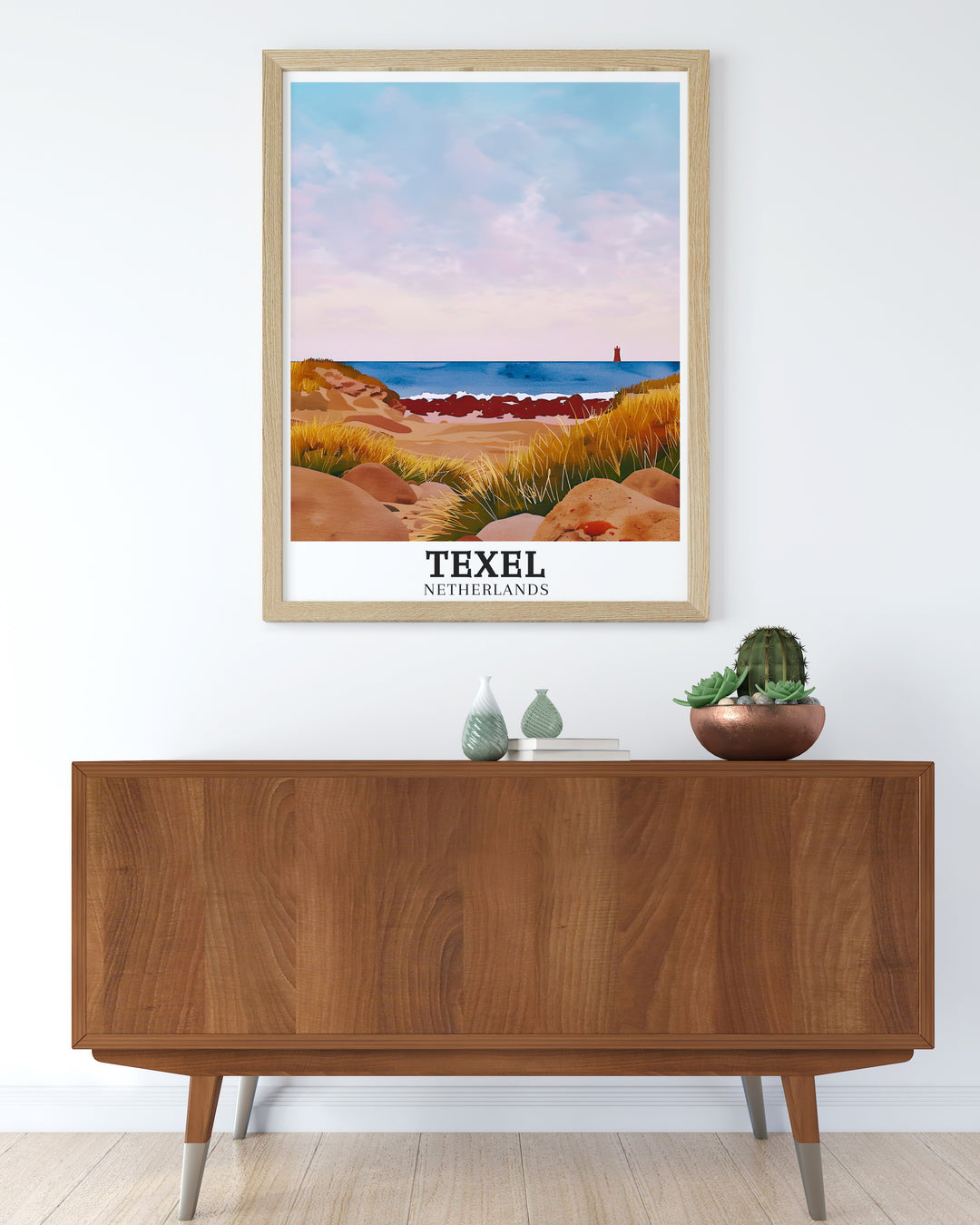 Texel Island canvas art displaying the exciting scenery and lush landscapes along De Koof Beach and The Dunes in the Netherlands. Enhance your wall decor with these exquisite travel canvas prints from Texel Island. Perfect for adding a touch of sophistication to any room, these art pieces showcase the vibrant landscapes and tranquility of the island.