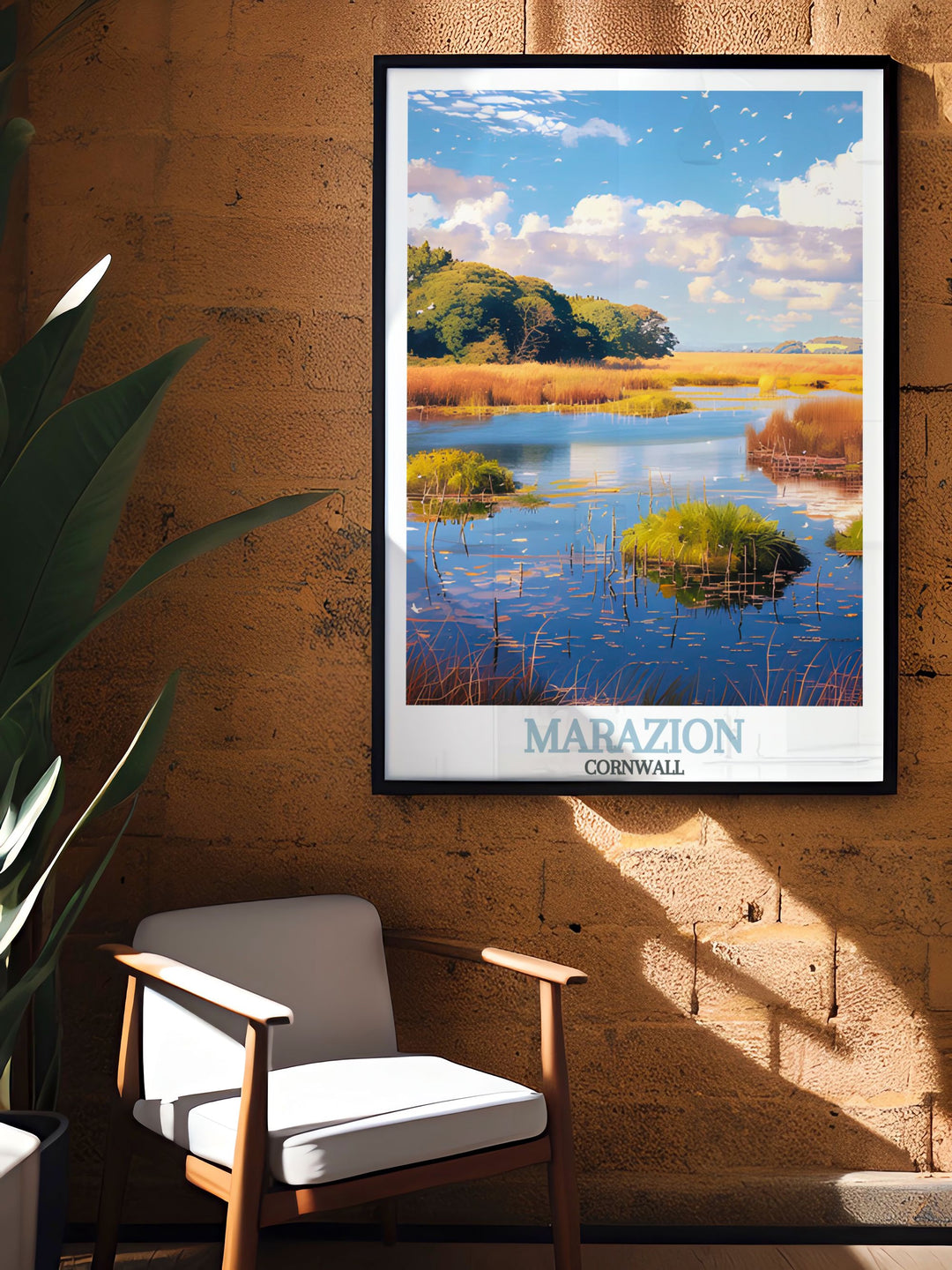 Discover the beauty of Marazion Marsh with our exclusive Cornwall art collection perfect for adding a serene and natural touch to your home decor these stunning prints highlight the charm and tranquility of Marazion Cornwall