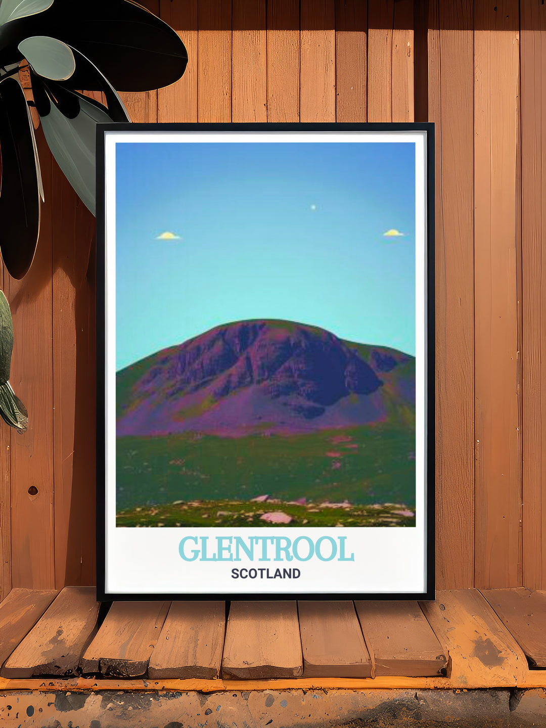 This elegant Glentrool and Merrick print captures the excitement of the mountain bike trails at Loch Trool and the surrounding natural wonders of Galloway ideal for anyone who enjoys cycling and adventure inspired home decor.