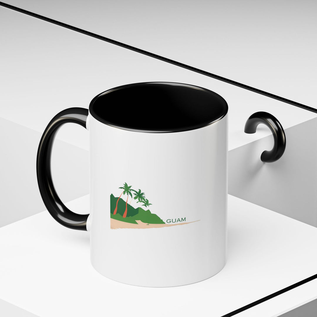 This Guam mug highlights the island’s unique charm and cultural heritage with vibrant designs. Dishwasher-safe and durable, it is perfect for hot drinks and makes a thoughtful gift for collectors and travelers.