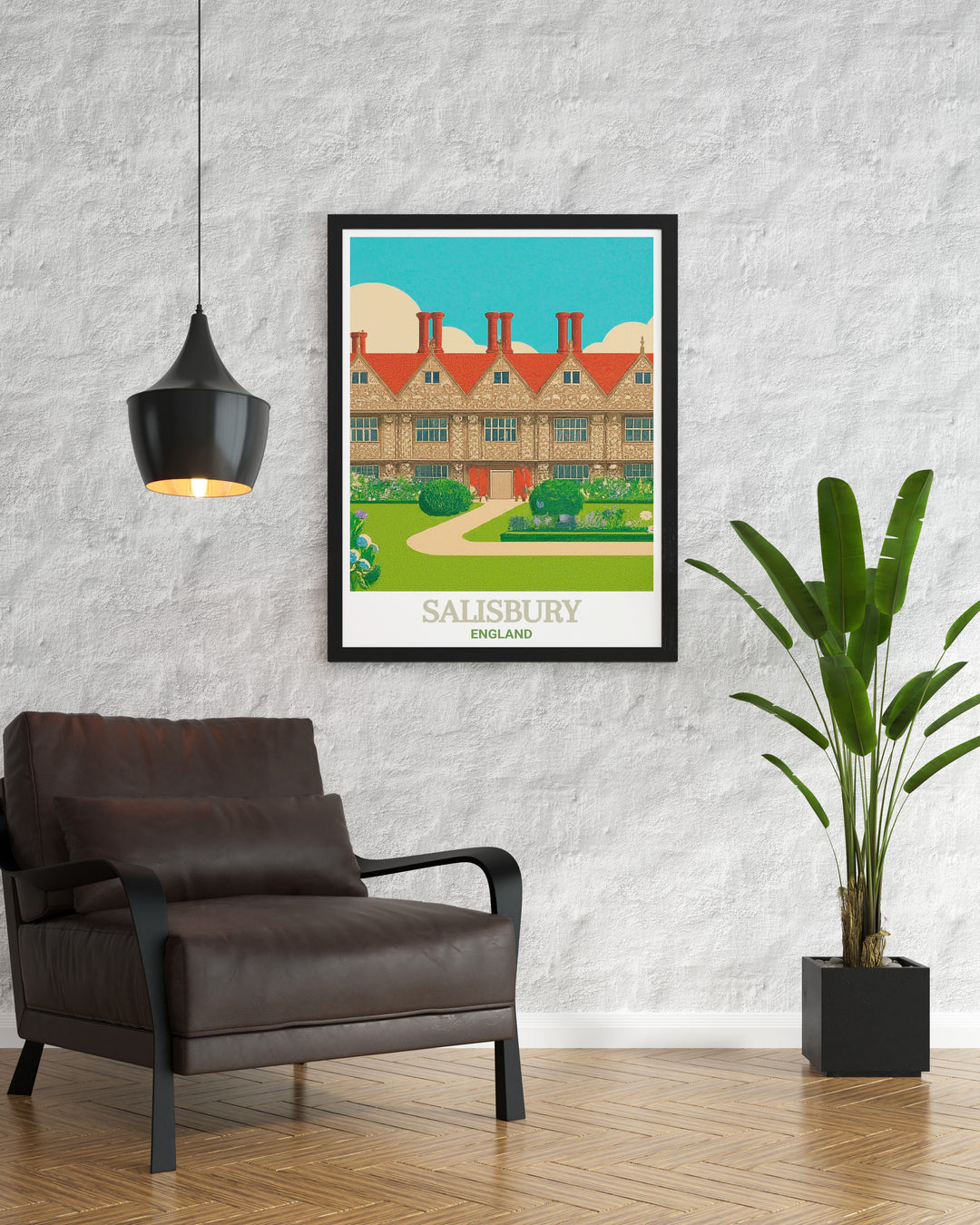 Canvas print of Salisbury and Mompesson House, highlighting the timeless elegance of Englands cultural heritage. This piece is perfect for creating a relaxing and inviting atmosphere in any space.