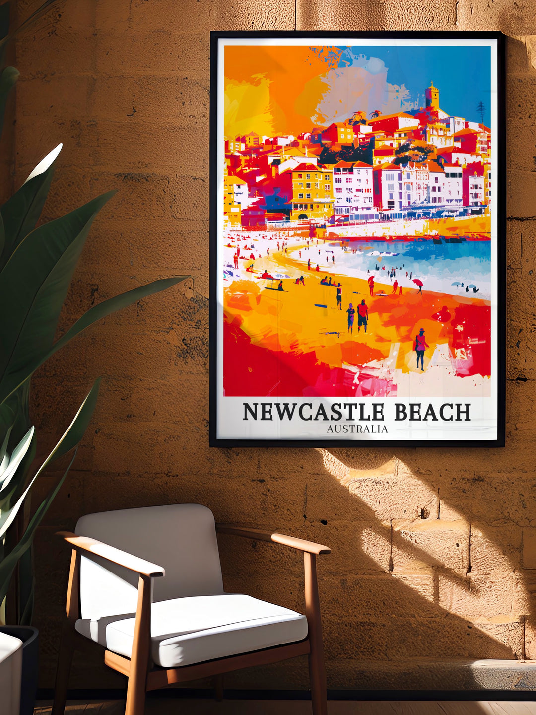 Newcastle Beach Canvas Art highlights the beauty of Australias coastline with a focus on Newcastles iconic beach. The artworks soothing tones and detailed landscape create a calming atmosphere, perfect for enhancing any room. Whether you have visited Newcastle or dream of it, this piece brings the beach to you.