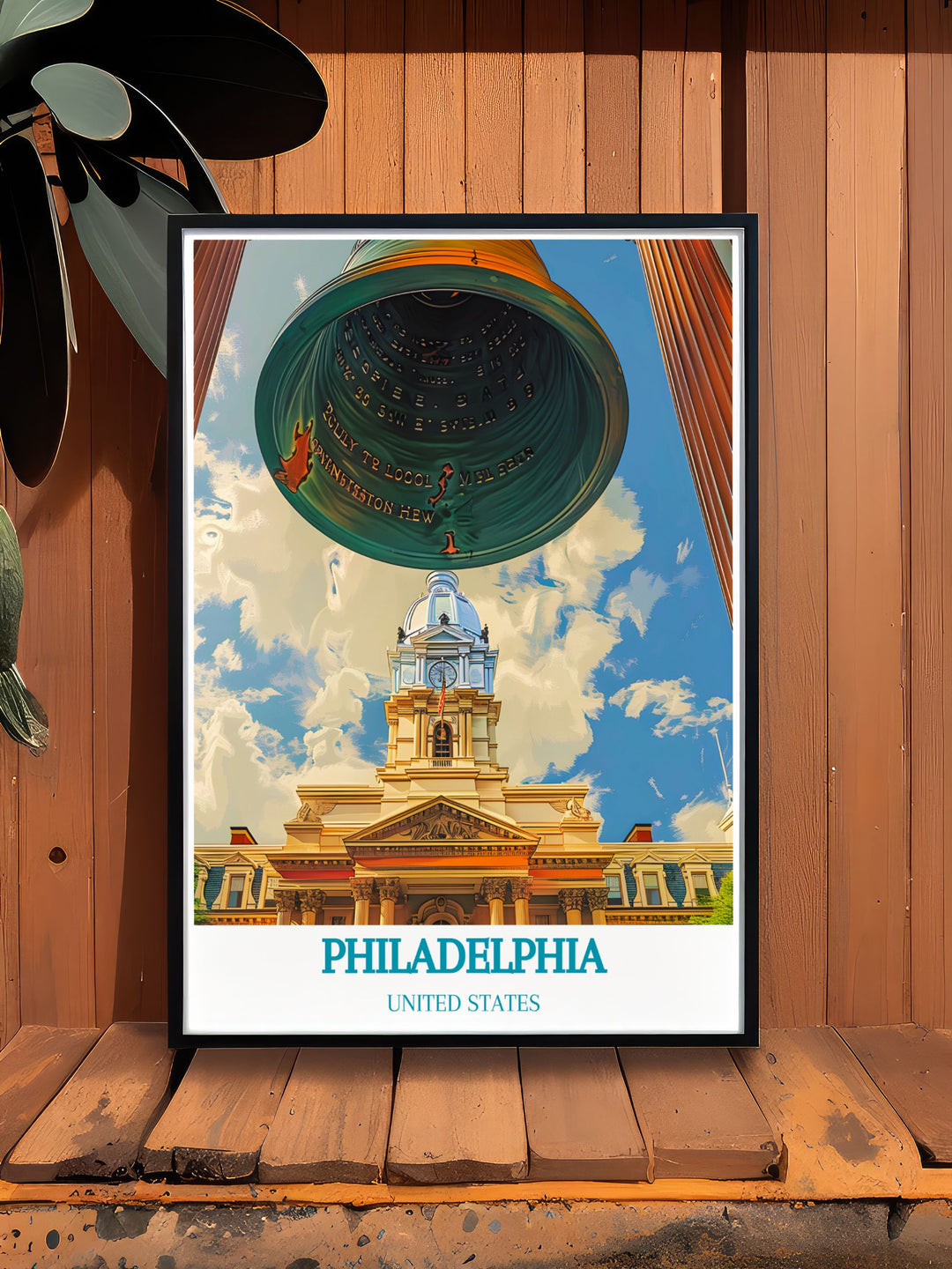 Celebrate the legacy of the Liberty Bell with this detailed art print, showcasing the intricate details and the historical context of this beloved American landmark.