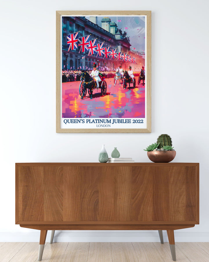 Celebrate the Queens Jubilee with Platinum Jubilee art and Royal Family posters perfect for commemorating this historic milestone and making elegant and meaningful gifts for loved ones