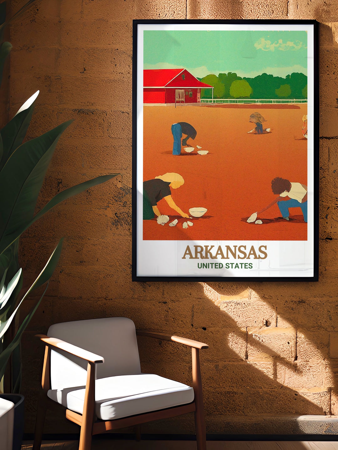 Stunning print of Buffalo National River, showcasing the vibrant colors and natural beauty of one of Arkansass most beloved landmarks. Perfect for enhancing your home decor with a piece of Arkansass wilderness heritage, this poster is both captivating and stylish.