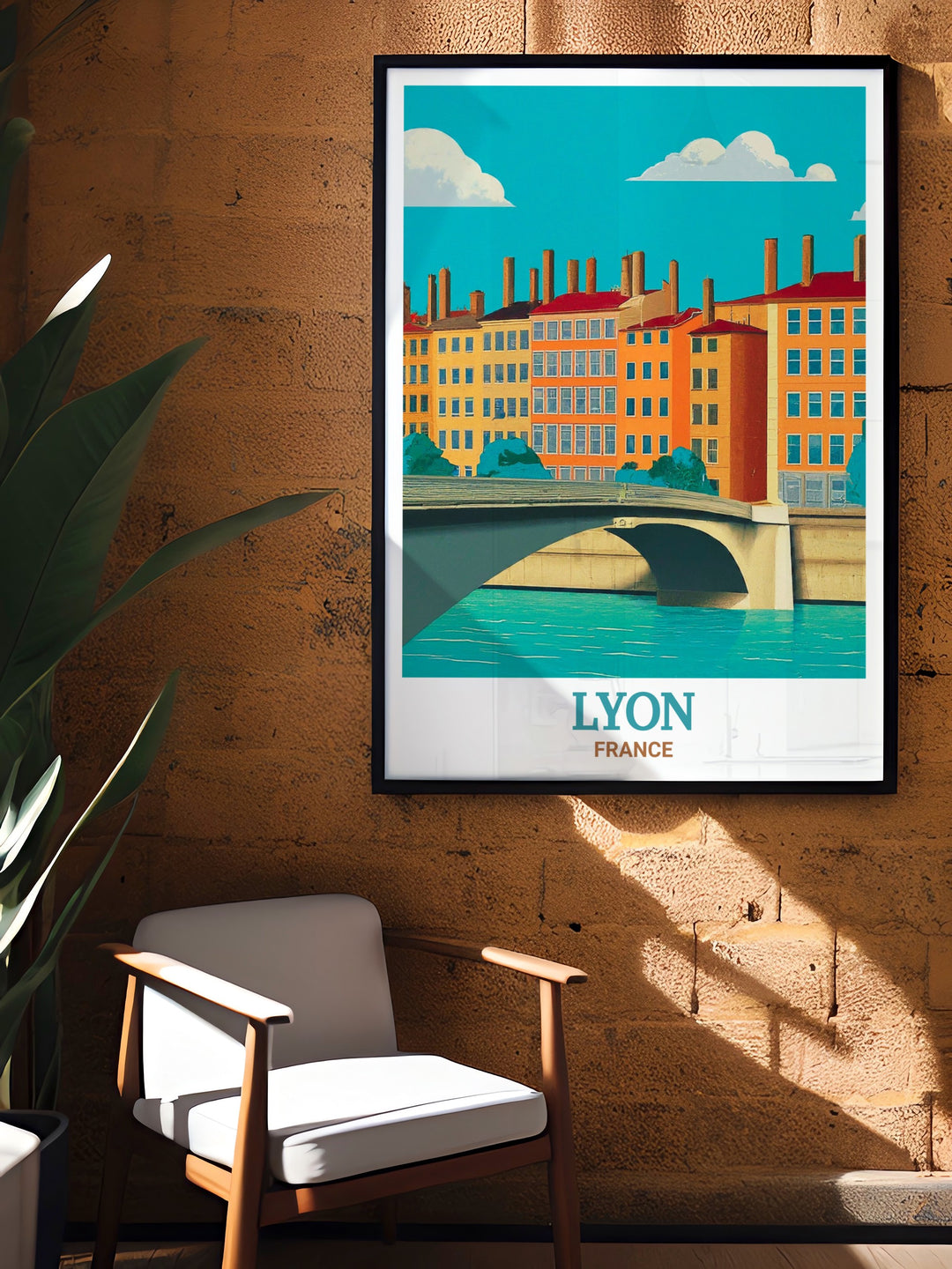 France Canvas Art featuring the timeless architecture of Vieux Lyon, with its stunning Renaissance facades and hidden passageways. The artwork brings the historic atmosphere of Lyon into your living space, making it a great addition for those who appreciate European culture and history.