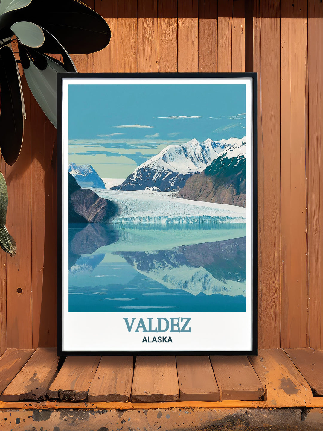 Capture the magic of Alaskas Columbia Glacier with this art print, perfect for those who admire the majestic beauty of the great outdoors. Whether displayed in a living room or office, this piece brings the tranquility of Alaskas landscapes into your space.