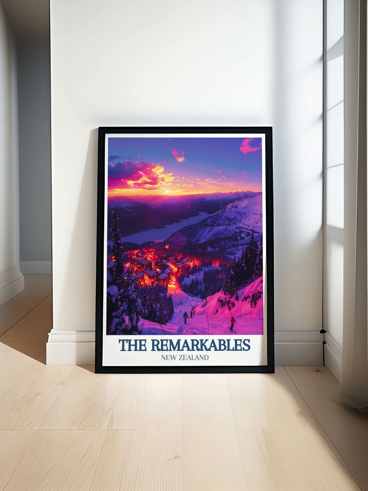 Experience the serene beauty of Lake Wakatipu The Remarkables range with our digital prints Perfect for adding a touch of Queenstown NZs stunning landscapes to your home decor Ideal for art and collectibles enthusiasts