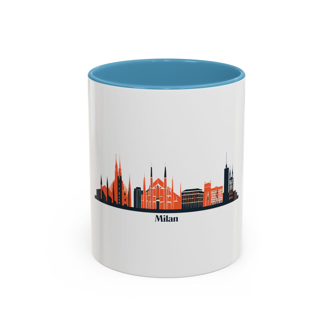 This Milan mug is an elegant way to enjoy your favorite beverages. Featuring artwork inspired by Milan’s famous landmarks, it combines beauty and function. Dishwasher and microwave safe, it makes an ideal gift for Milan lovers or a personal keepsake.