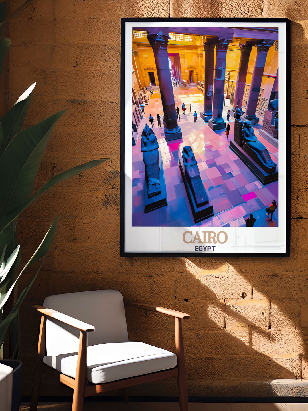 This high quality digital download of The Egyptian Museum in Cairo captures the essence of the cityscape and its rich history perfect for creating a stunning wall art display in your home.