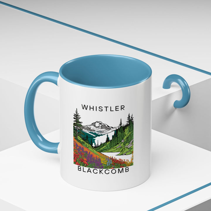 A stylish Whistler Blackcomb mug that showcases the beauty of Canada’s ski resort. Perfect for those who love skiing and the outdoors, it makes a great addition to your kitchen. Dishwasher safe and microwave safe, for convenience and style.