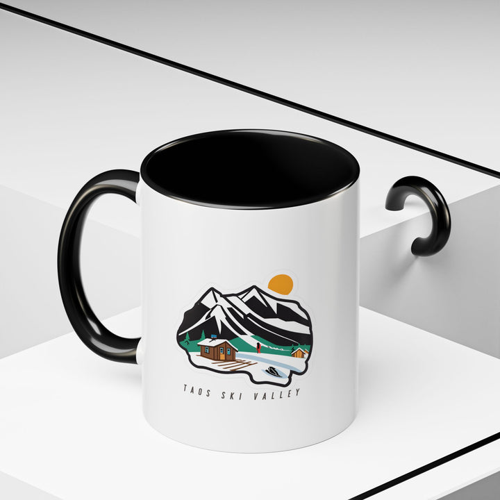 Bring home a piece of Taos Ski Valley with this beautifully crafted mug showcasing picturesque scenery. Made from high-quality ceramic, dishwasher and microwave safe, perfect for daily use or as a thoughtful gift for friends and family.