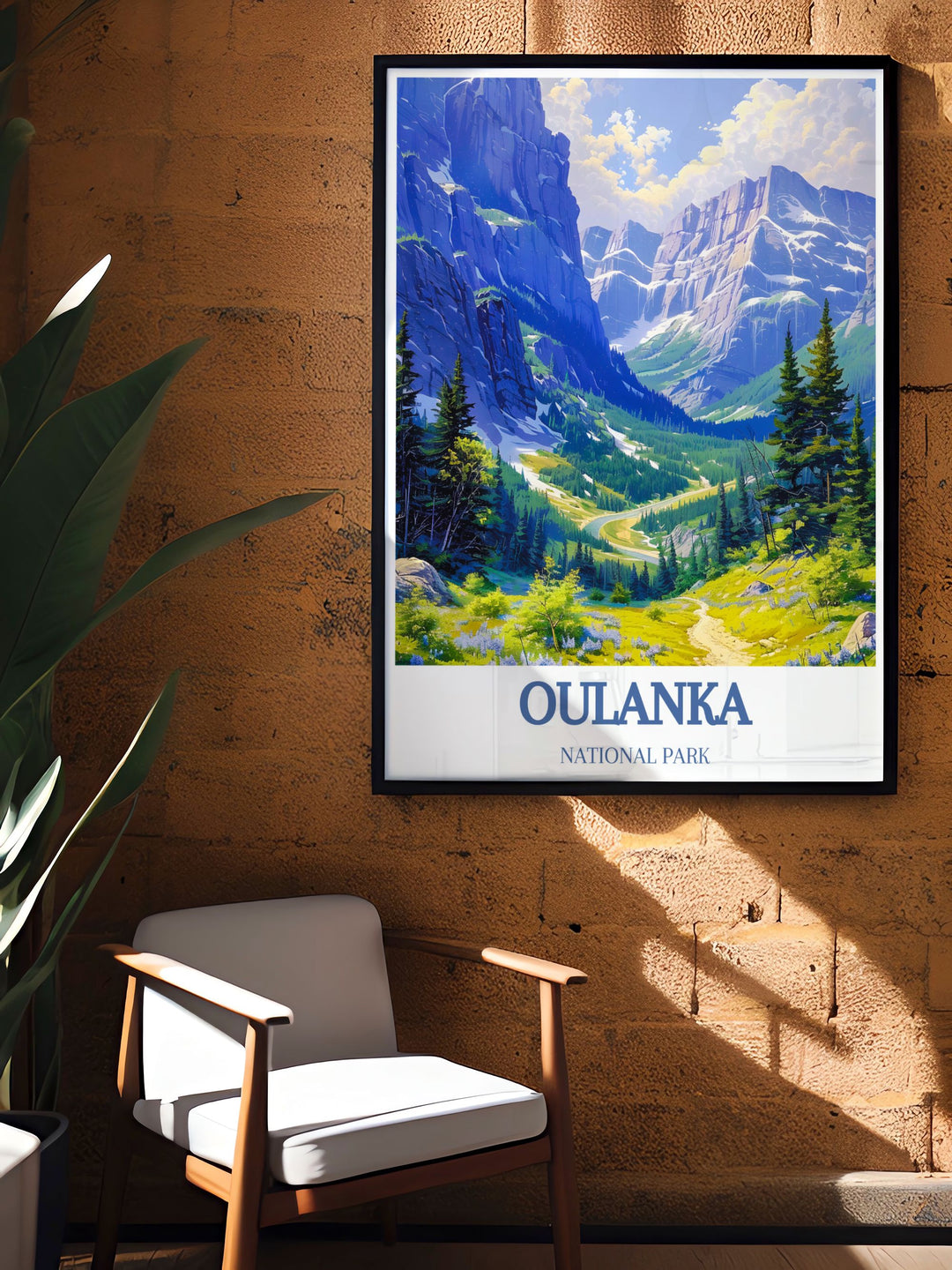 Nature Wall Art print of Oulanka Canyon capturing the raw power and serene beauty of the canyon making it a perfect focal point for any room and a thoughtful gift for fellow nature enthusiasts and adventurers