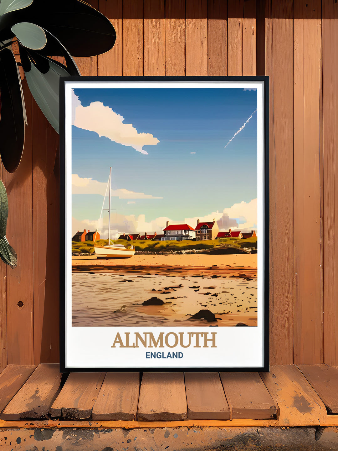 Looking for the perfect Northumberland gift Our Alnmouth Beach artwork offers a timeless and sophisticated piece of decor that celebrates the natural beauty of this picturesque seaside location