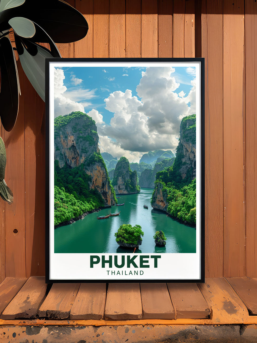 Beautiful Phang Nga Bay prints capturing the serene landscapes and vibrant colors of this famous Thai destination perfect for adding a touch of exotic charm to your home or office décor and an excellent gift idea for travelers