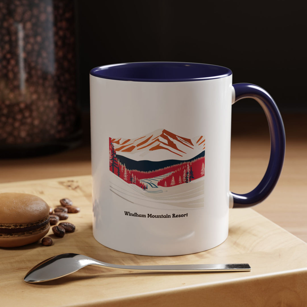 A beautifully designed Windham Mountain Resort New York Mug celebrating the Catskills with vibrant artwork. This ceramic mug is microwave-safe and dishwasher-safe, making it perfect for coffee or tea lovers and as a thoughtful gift.