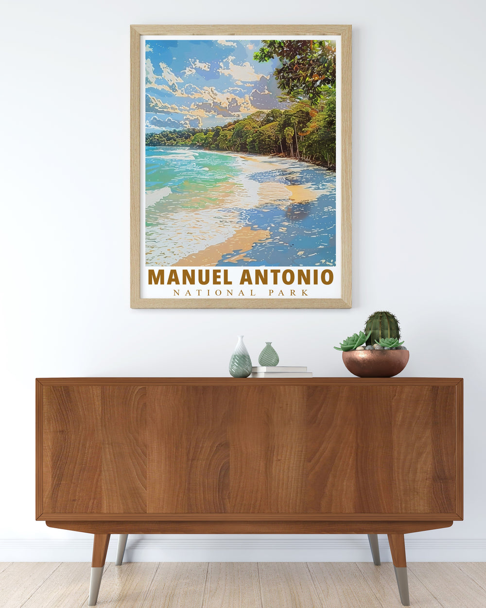 Espadilla Beach Modern Prints combined with Manuel Antonio Park art create a stunning Costa Rica print that transforms any living space into a tropical retreat perfect for those who appreciate Costa Rica wall decor and elegant home decor