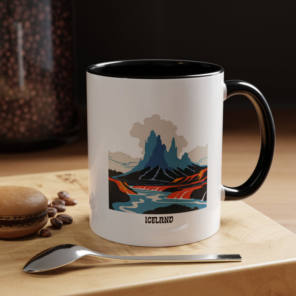 A premium-quality Iceland Mug with bold designs reflecting Iceland's breathtaking natural landscapes. Dishwasher and microwave safe, this ceramic mug is perfect for daily use or gifting to those who love Iceland’s unique beauty.