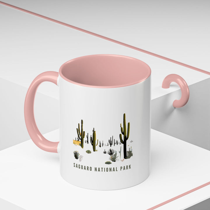 Enjoy a piece of Saguaro National Park with this beautifully designed ceramic mug. Featuring vibrant artwork inspired by the park stunning landscapes, it is microwave and dishwasher safe. Perfect for coffee and tea lovers, it combines practicality with artistic expression.