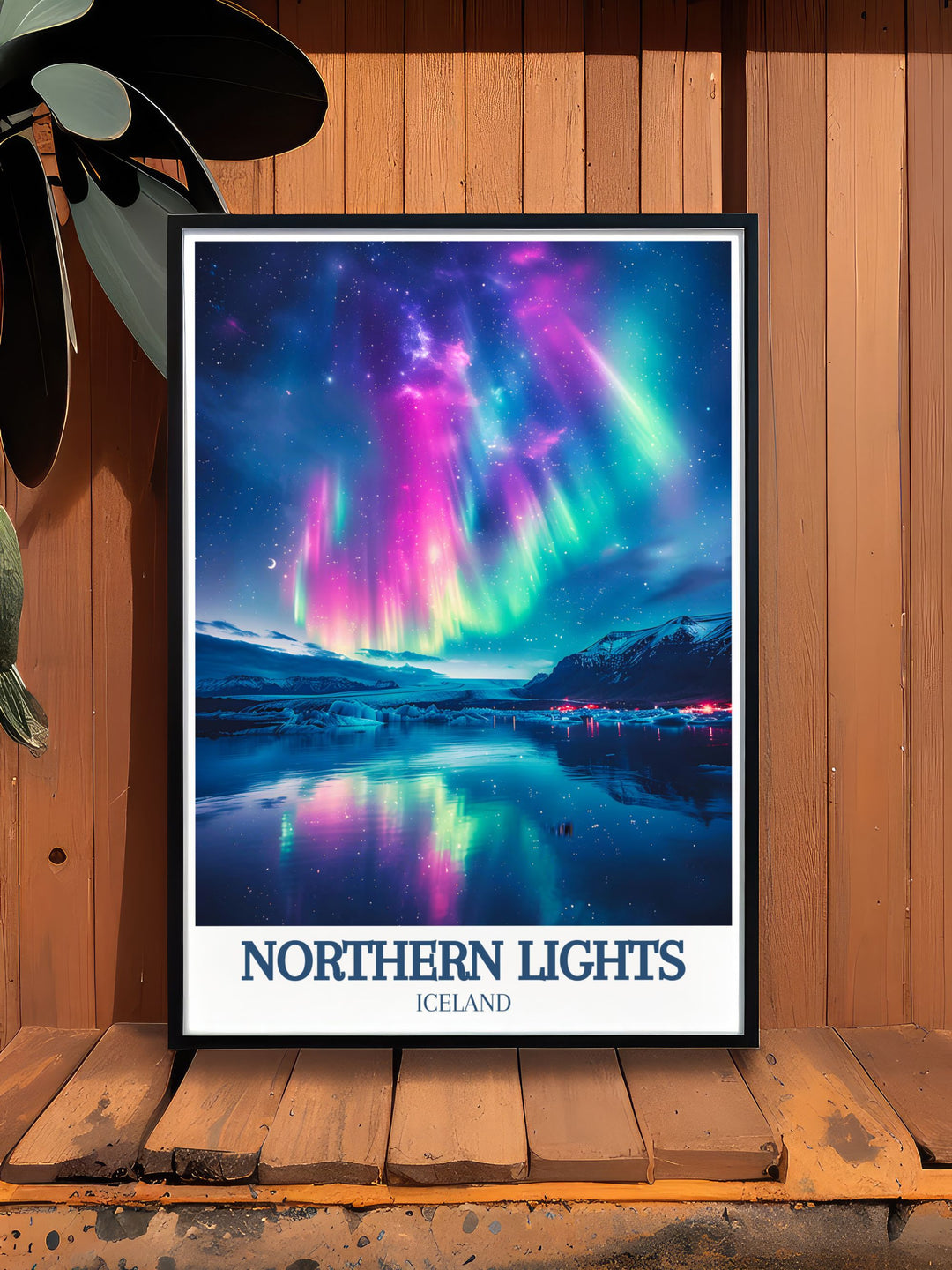 Add a piece of Norway to your wall with this Svalbard Print designed to transport you to the heart of the Arctic making it an ideal addition to your collection of Norway Travel Posters