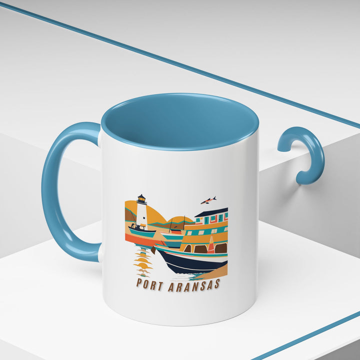 This Port Aransas Texas mug highlights the beauty and tradition of one of Texas’s most beloved coastal towns. Crafted from durable ceramic, it is dishwasher safe and makes a thoughtful gift for travel enthusiasts and cultural admirers.