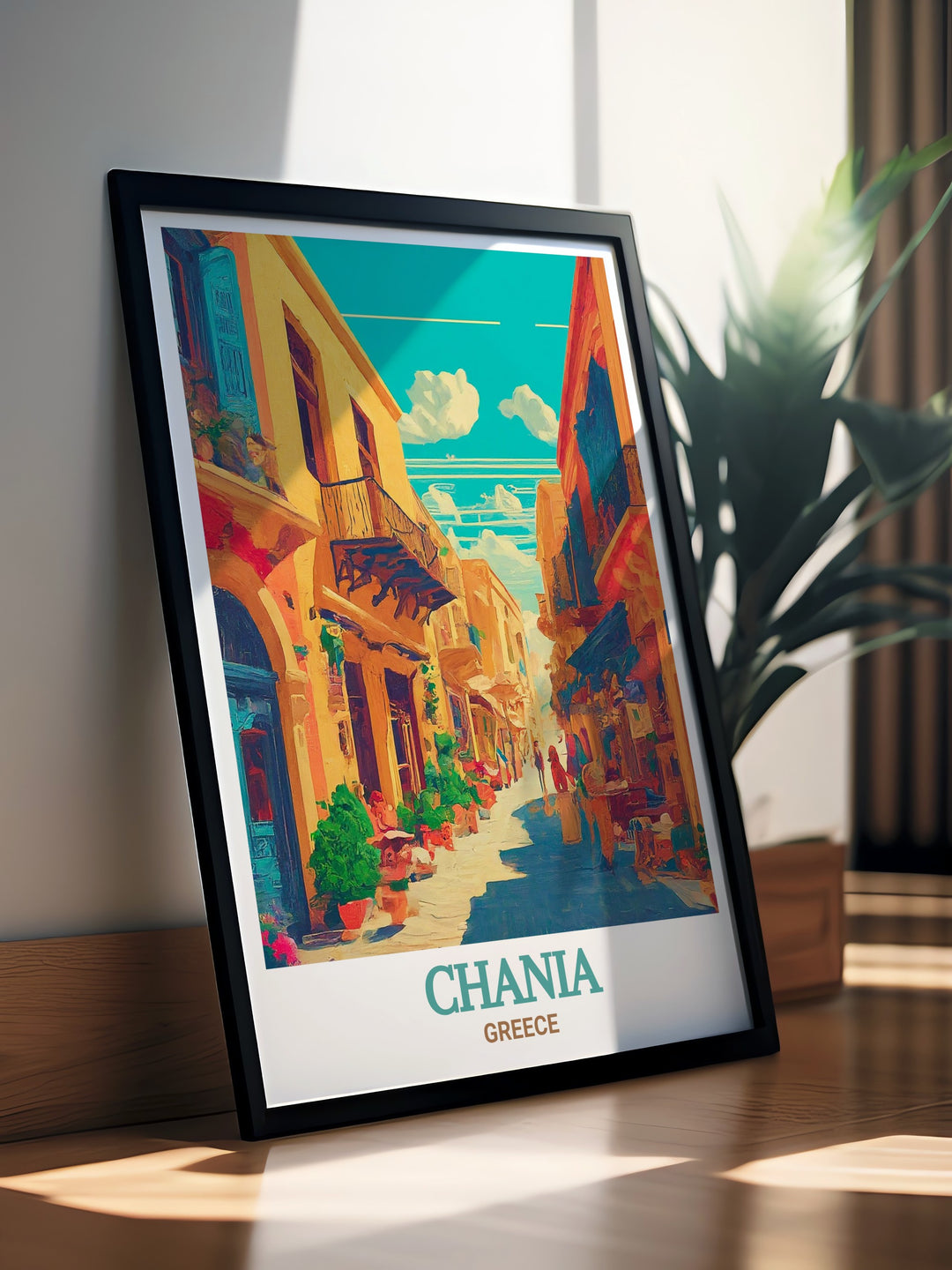 Discover the allure of Chanias Old Town with this detailed canvas art, offering a glimpse into Greeces historic past and stunning scenery. A captivating addition to any home or office decor, celebrating Greeces timeless beauty.