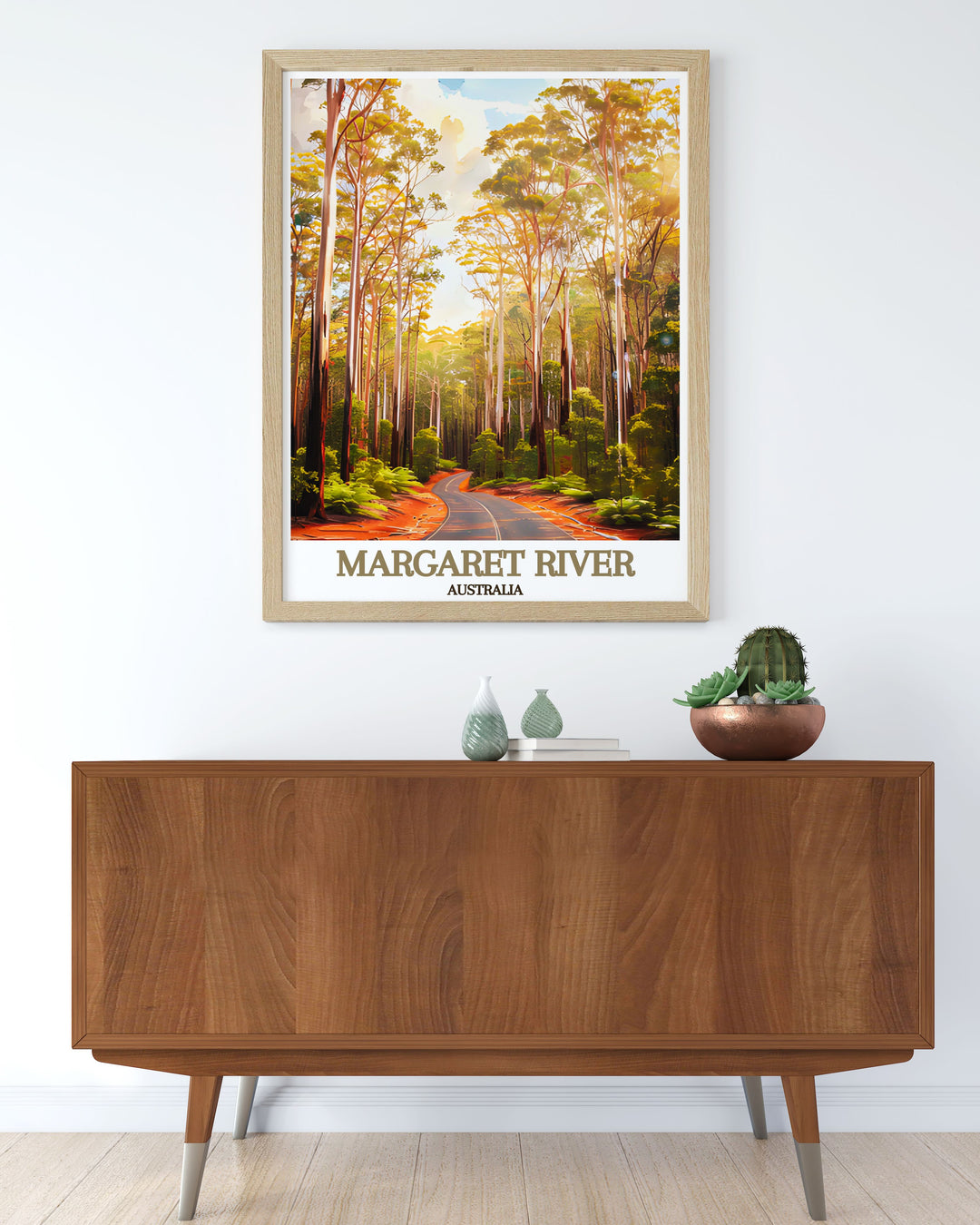 Our Margaret River Decor captures the serene flow of the river and the towering trees of Boranup Karri Forest creating a peaceful ambiance in your home