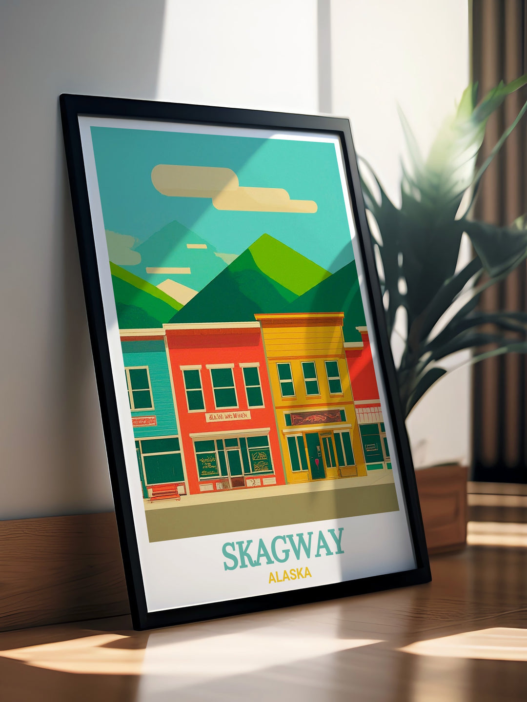 Skilak Lake art capturing the tranquil beauty of Alaskas landscapes ideal for nature lovers and art enthusiasts this Alaska print brings a sense of peace and wonder to any room making it a must have for those who appreciate stunning natural scenery