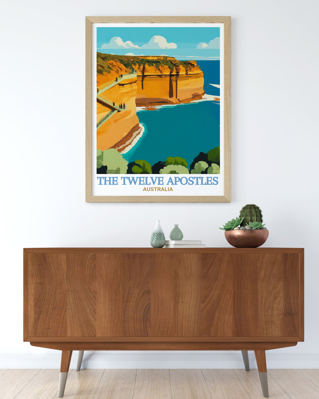 The Twelve Apostles modern art prints featuring intricate details and vibrant colors bringing the majestic beauty of these formations into your home