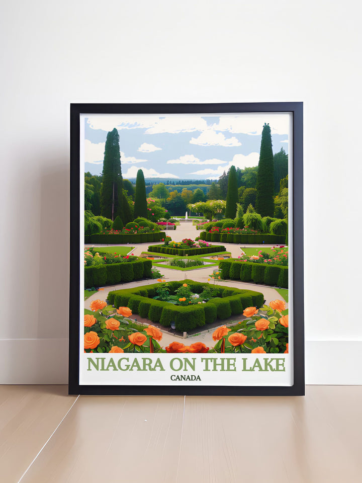 Modern prints of Niagara Parks Botanical Gardens offer a perfect addition to your home decor these Canada travel prints are ideal for nature lovers and those who appreciate the beauty of Niagara on the Lake in their living space