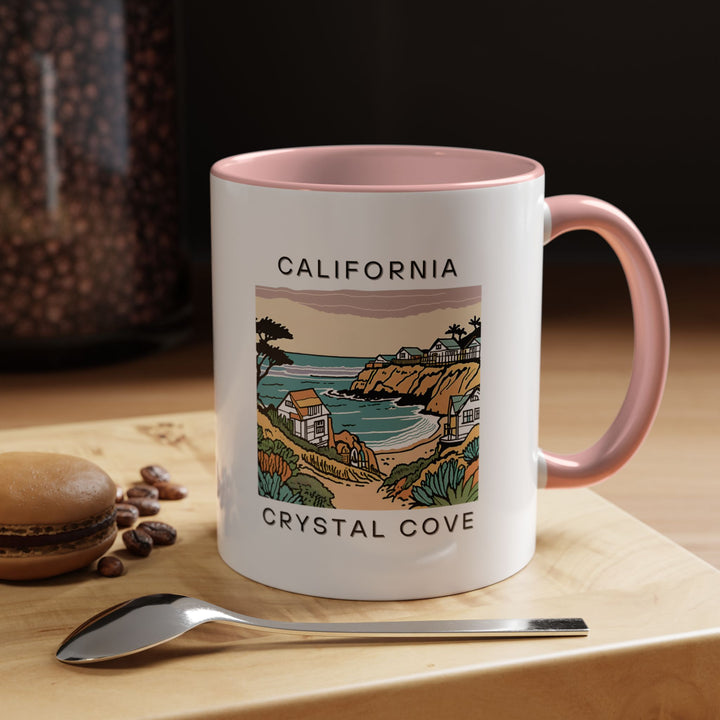 Celebrate the California coast with this beautifully crafted Crystal Cove mug. Featuring an artistic depiction of the beach, it’s perfect for those who love the outdoors. Durable and practical, this mug is dishwasher and microwave safe, making it a thoughtful and functional gift.