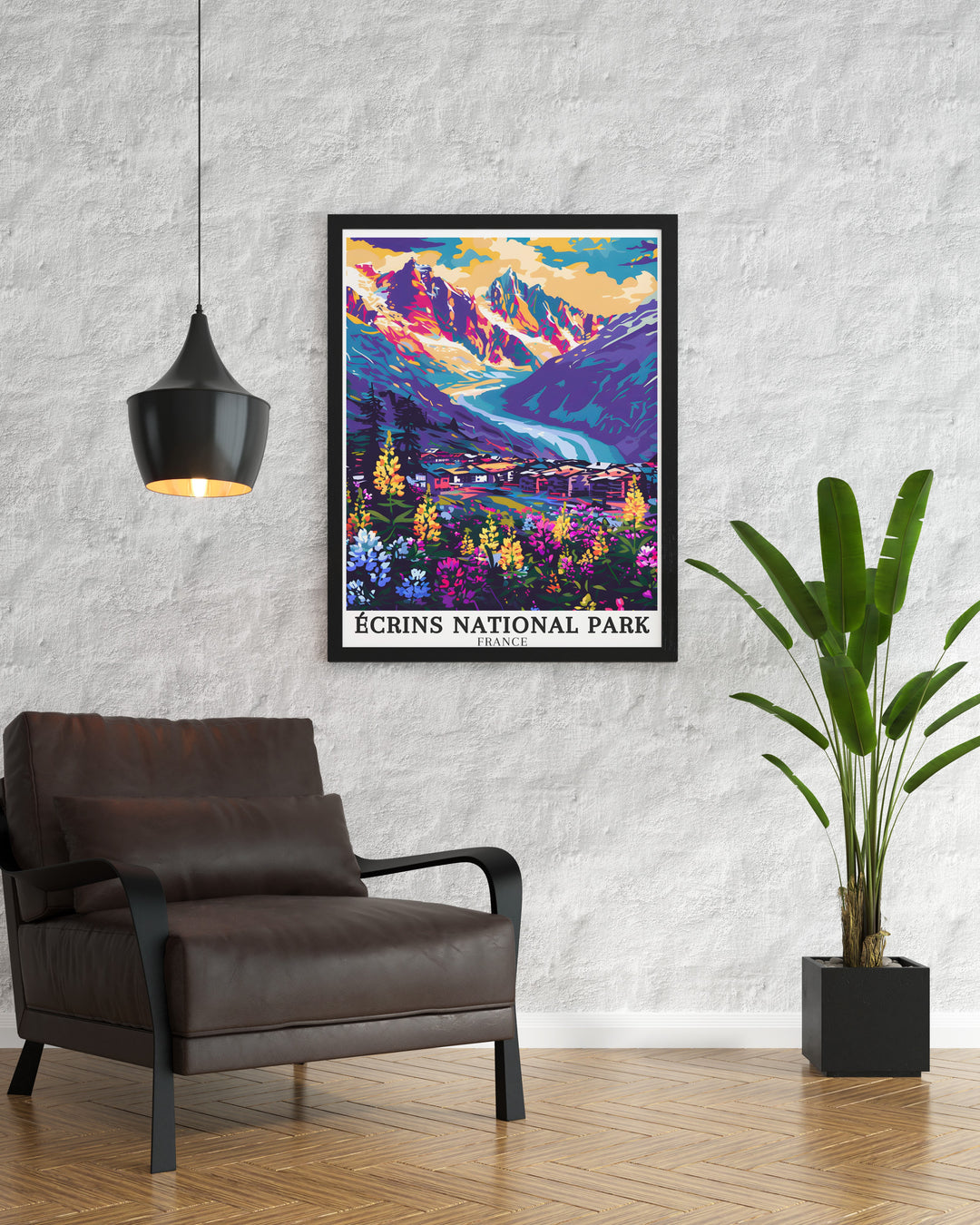 Meije massif and La Grave glaciers Stunning Prints ideal for creating a refined living space with unique France Art Decor elements