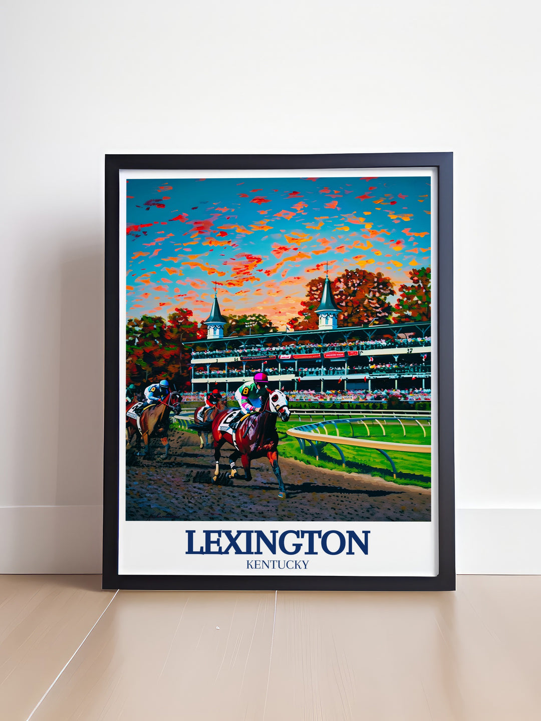 Lexington Kentucky prints showcasing the citys skyline ideal for those who love Lexington and want to bring its essence into their homes