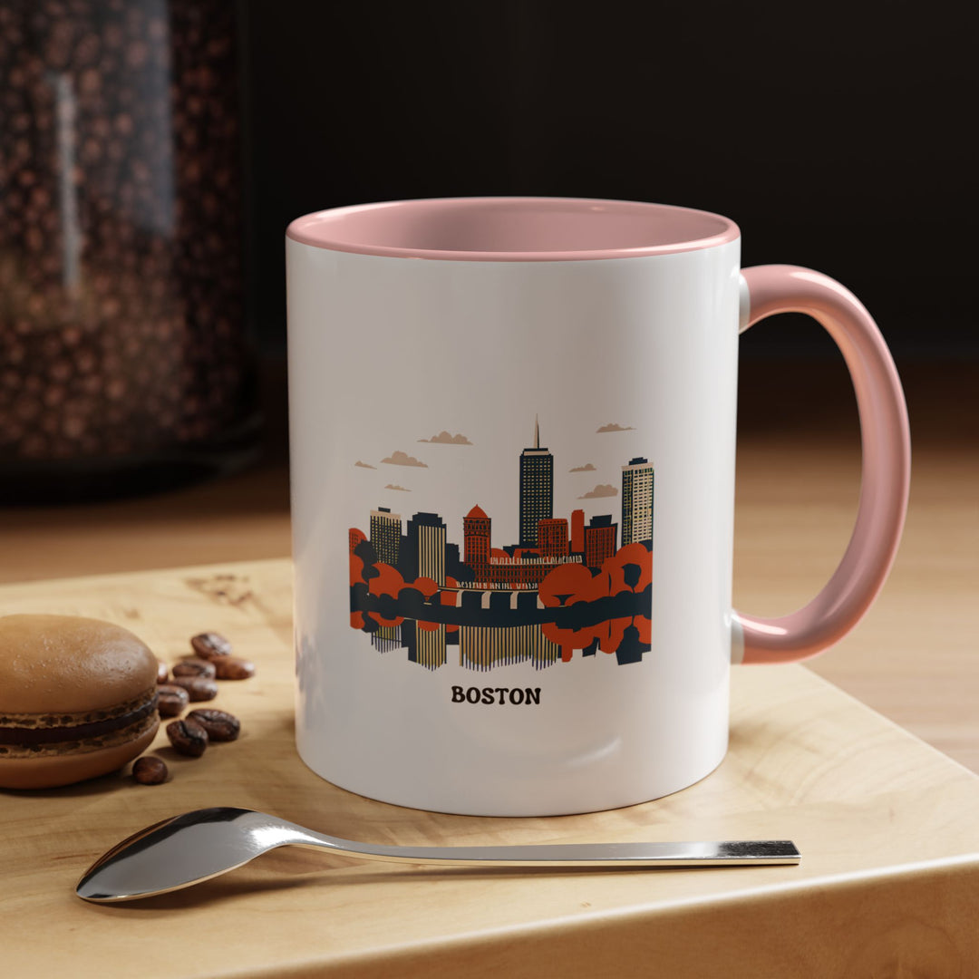 The Boston Mug is a premium ceramic cup featuring bold artwork that reflects the city’s heritage and charm. Dishwasher and microwave safe, this mug is perfect for everyday use or gifting.