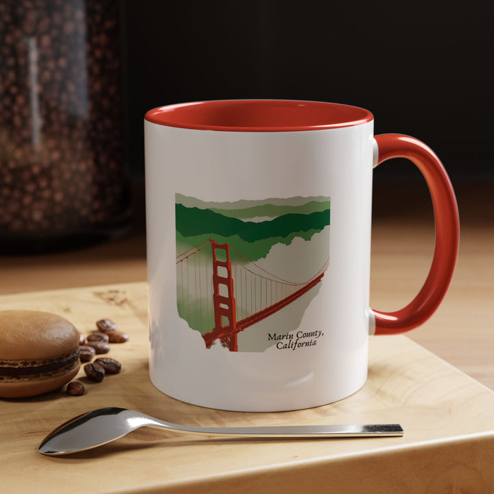 A beautifully designed Marin County California mug celebrating California’s natural charm. Perfect for coffee or tea lovers, it features vibrant artwork inspired by Marin’s landscapes. Durable and dishwasher-safe, it makes a thoughtful gift or keepsake for travelers and collectors.