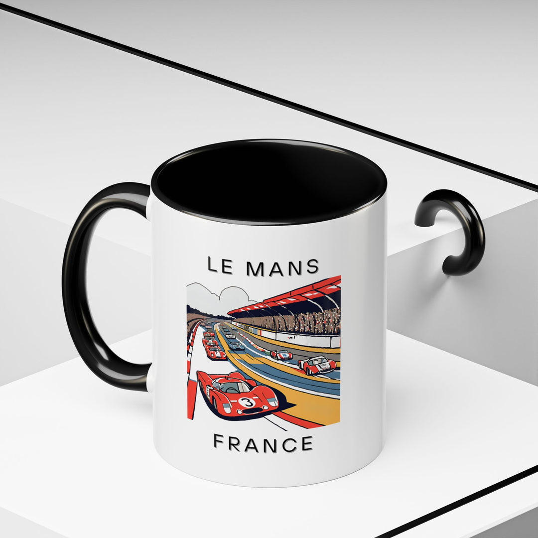 Capture the essence of Le Mans with this beautifully designed mug. Featuring artwork inspired by the city’s landmarks, it’s perfect for gifting or personal use. Dishwasher and microwave safe for convenience.