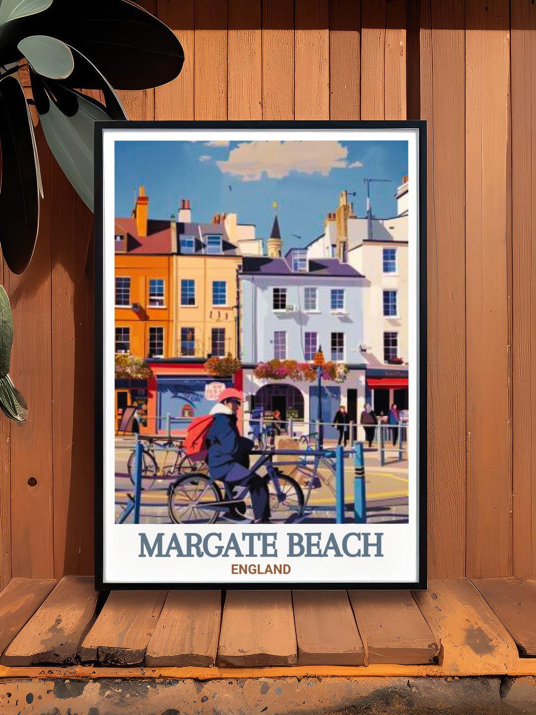 This Margate Beach Print highlights both the stunning seafront and the cultural charm of Margate Old Town, blending historic elegance with modern coastal vibes. A perfect framed print for lovers of British seaside landscapes.